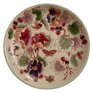 Vintage Chinoiserie Plate By Andrea by Sadek 10"